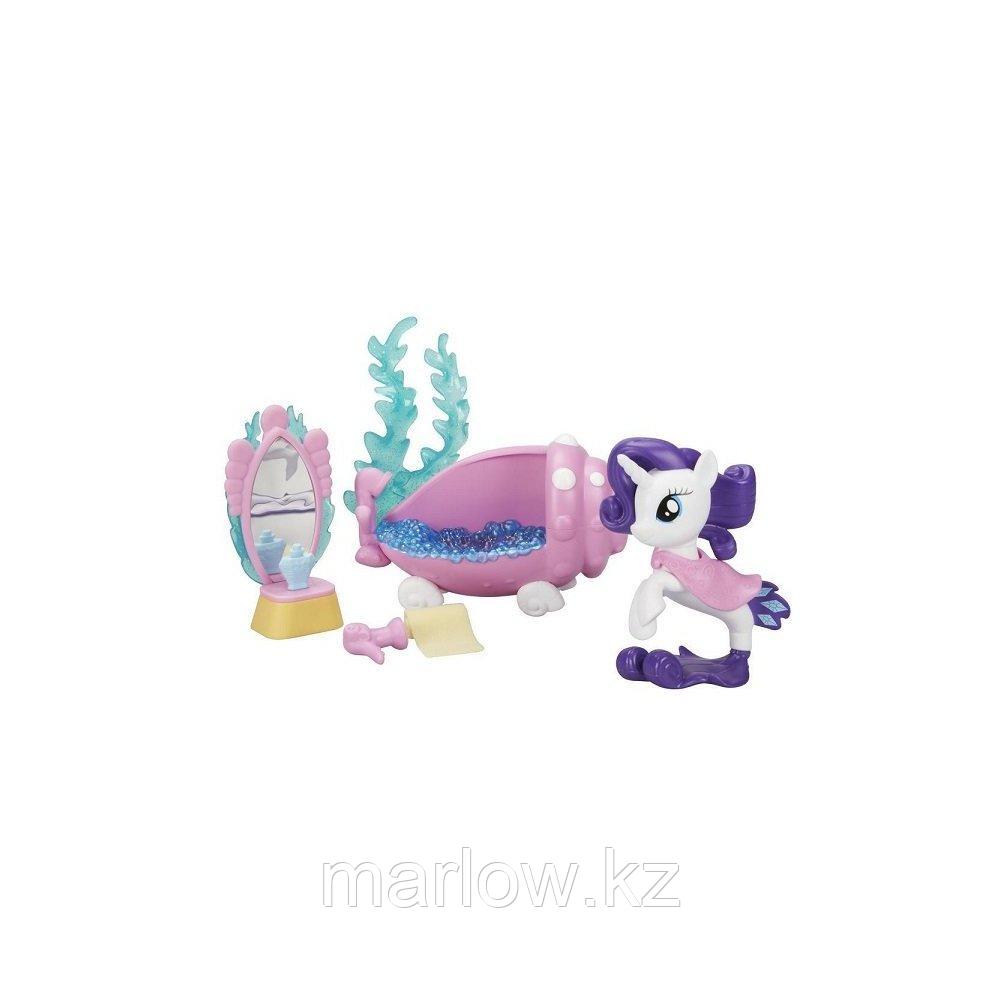 Hasbro My Little Pony C0682/C1829 Май Литл Пони Пони Мерцание с аксессуарами Рарити - фото 1 - id-p111409846