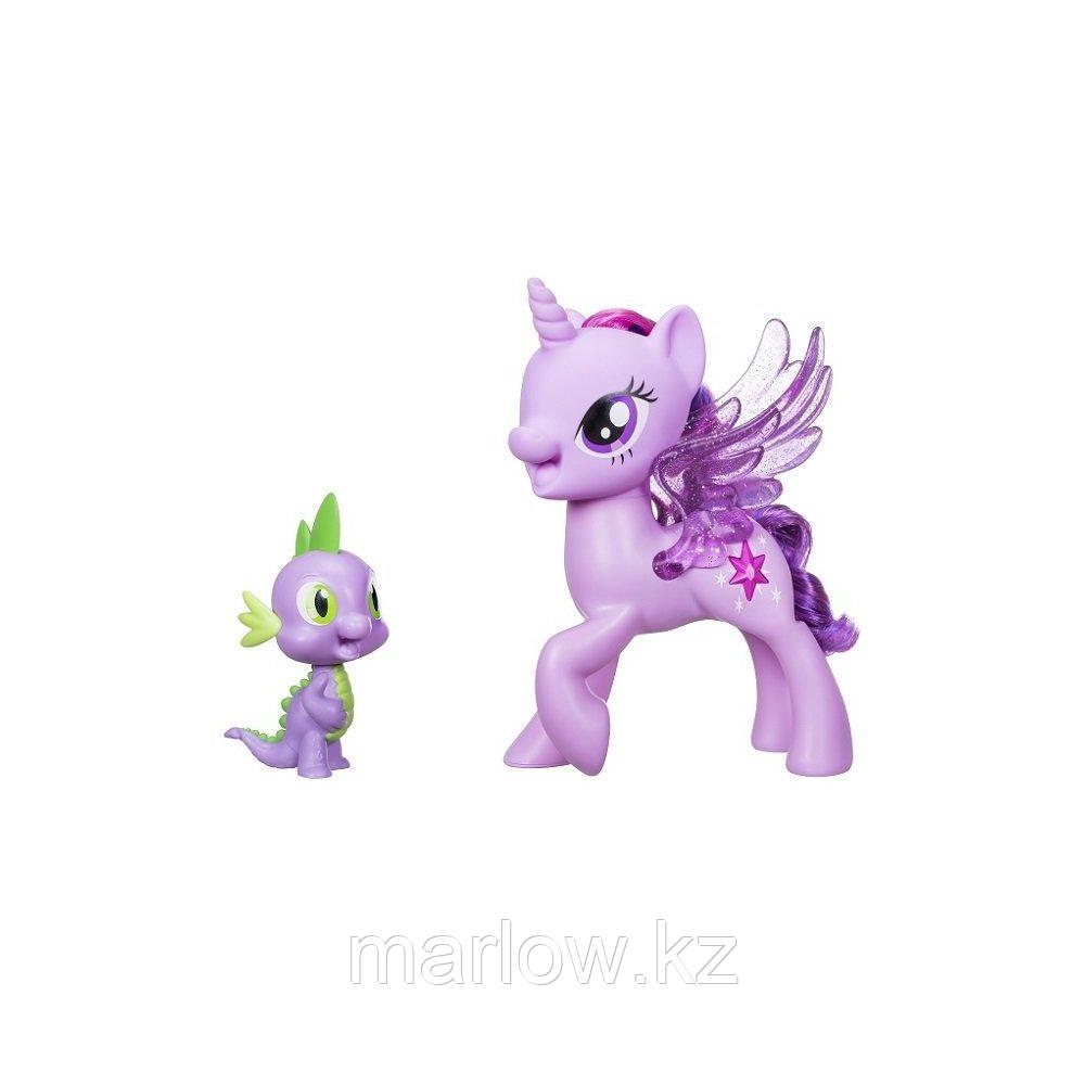 Hasbro My Little Pony C0718 Май Литл Пони ,Сияние, Поющие Твайлайт и Спарк - фото 2 - id-p111409849