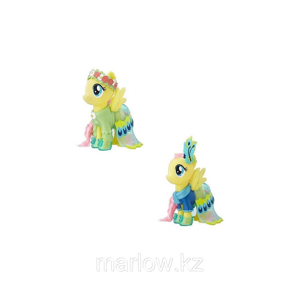Hasbro My Little Pony C0721/C1820 Май Литл Пони Пони-модницы ,Сияние, Флатершай жёлтая - фото 1 - id-p111409851