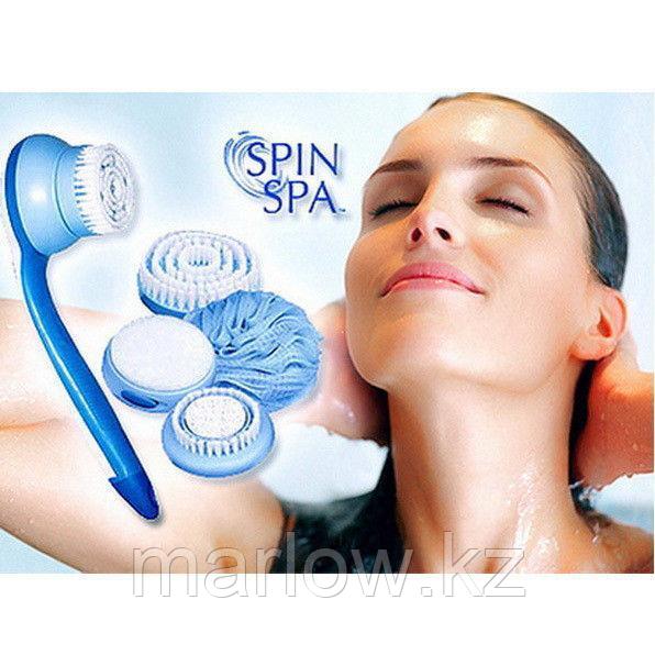 Электрическая массажная щетка для душа - Гладкая кожа (Spin Spa) - фото 3 - id-p111416563