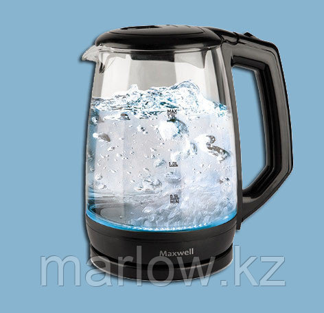 Чайник электрический стеклянный Maxwell 1076-MW(TR) - фото 1 - id-p111417536