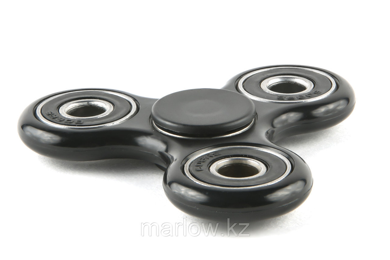 Игрушка-антистресс спиннер Fidget Hand Spinner, черный - фото 4 - id-p111419511