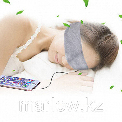 Наушники для сна - спать с музыкой, черный - фото 3 - id-p111419512