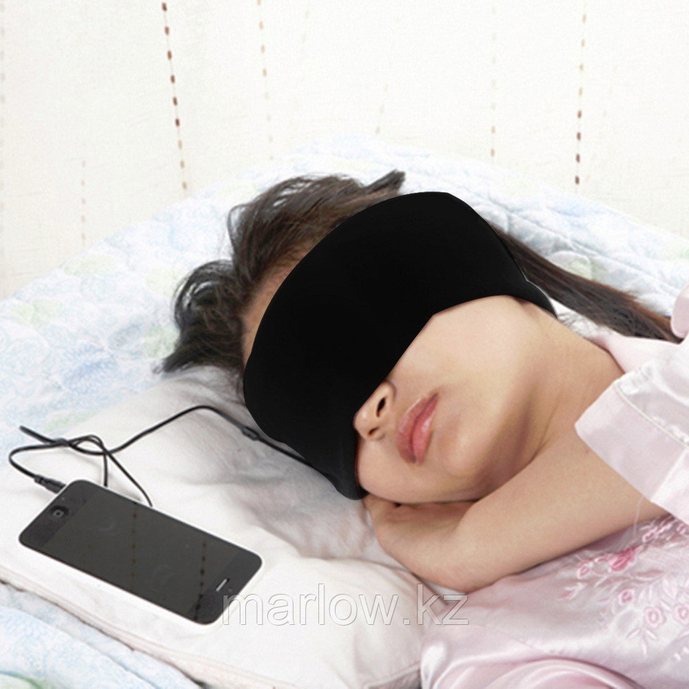 Наушники для сна - спать с музыкой, черный - фото 4 - id-p111419512