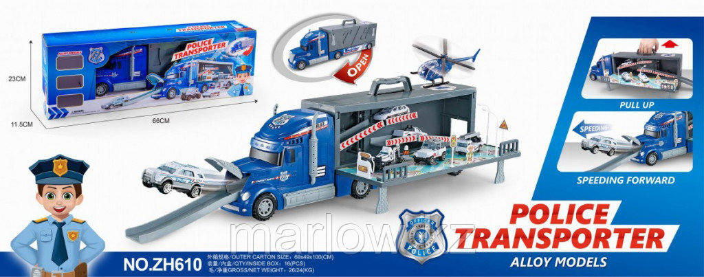 Hot Wheels GBV36 Хот Вилс Монстр трак 1:28 - фото 3 - id-p111412740