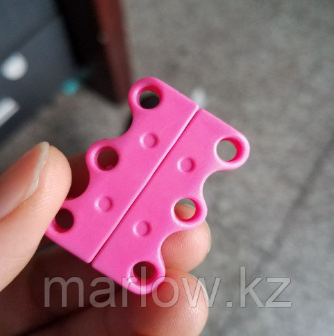 Магнитные застежки для шнурков, розовый - фото 1 - id-p111419517