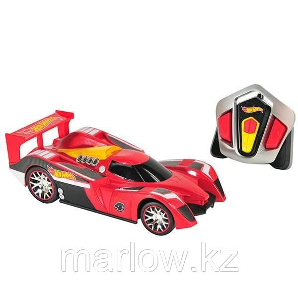 Hot Wheels HW90412 Машинка Хот вилс на батарейках свет+звук на РУ управлении, красная 23 см - фото 1 - id-p111412746