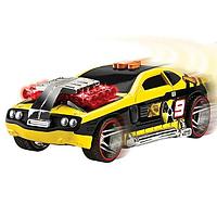 Hot Wheels HW90501 Машинка Хот вилс на батарейках свет+звук электромеханическая, желтая 17 см