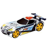 Hot Wheels HW90601 Машинка Хот вилс на батарейках свет+звук, спойлер синий 13,5 см