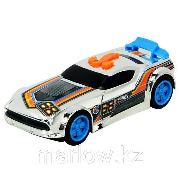 Hot Wheels HW90602 Машинка Хот вилс на батарейках свет+звук, спойлер голубой 13,5 см - фото 1 - id-p111412769