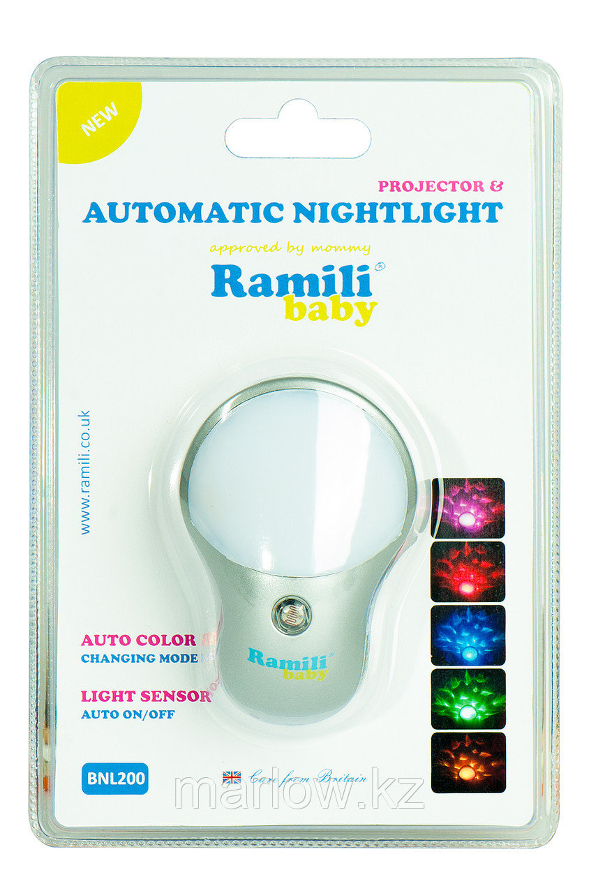Автоматический детский ночник Ramili Baby BNL200 - фото 4 - id-p111421515