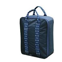 Складная дорожная сумка для путешествий с плечевым ремнём, 28х13х36 см, синий