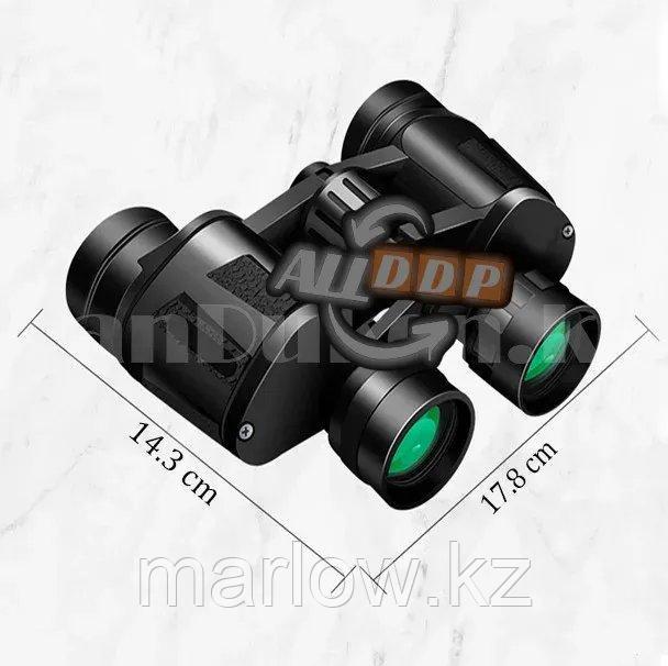 Бинокль с бинокулярный зумом и ночным виденьем матовый дальновидный до 1 000 м 8x40 HD Canon BAK-4 черный - фото 2 - id-p111423476