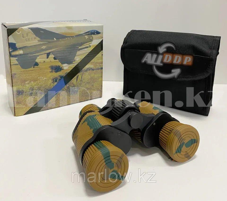 Бинокль с бинокулярный зумом и ночным виденьем тактический дальновидный до 1 000 м 50x50 HD Baikish BAK-4 - фото 10 - id-p111423477