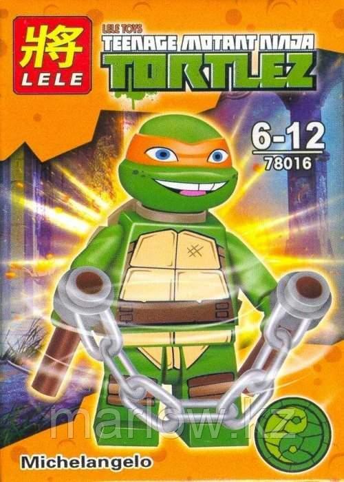 Конструктор LELE "Teenage Motant Ninja TORTLES / Черепашки-ниндзя" Арт.78016-7 - фото 1 - id-p111409045