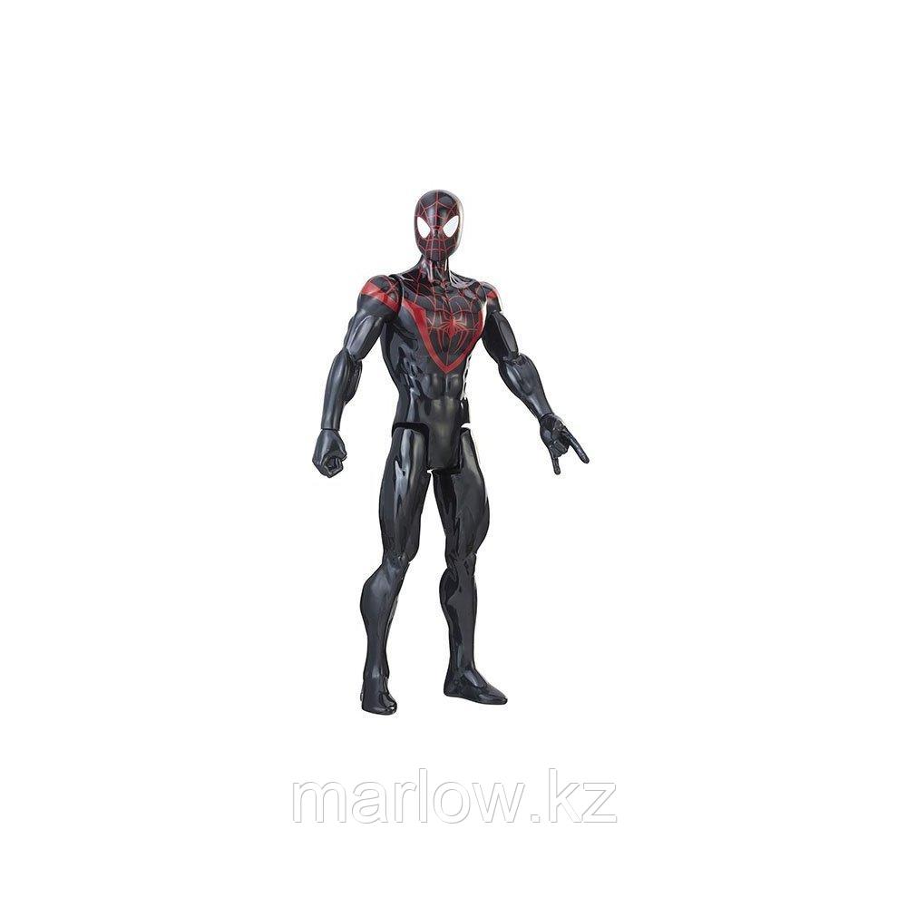 Hasbro Spider-Man E2324/E2346 Фигурка Человека Паука Pow.pack Майлз Моралес 30 см - фото 1 - id-p111409953