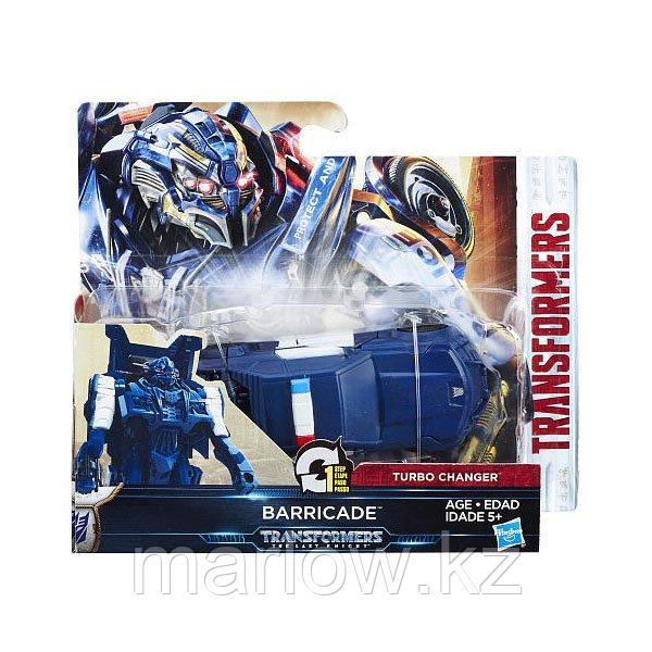 Hasbro Transformers C0884/C1313 Трансформеры 5: Уан-степ Баррикейд - фото 4 - id-p111409969