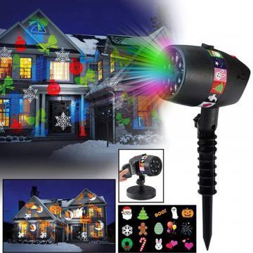Лазерный проектор слайдов Full Color Holiday Slides, 12 штук - фото 4 - id-p111420577