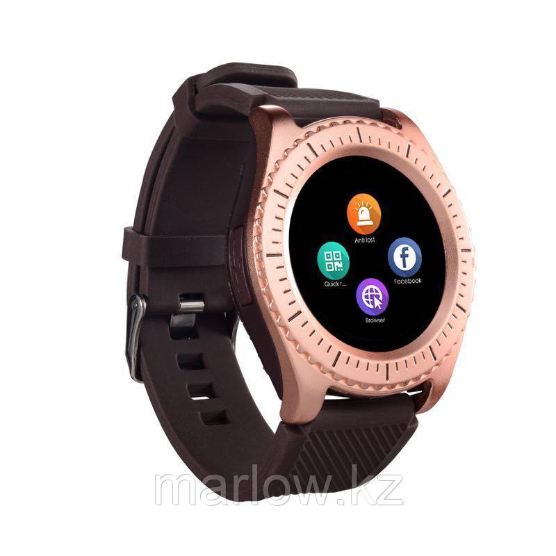 Умные часы Smart Watch Fitness Smart Bracelet - Z3, золото - фото 1 - id-p111420583