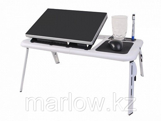 Портативный столик для ноутбука с охладителем E-Table - фото 3 - id-p111420586
