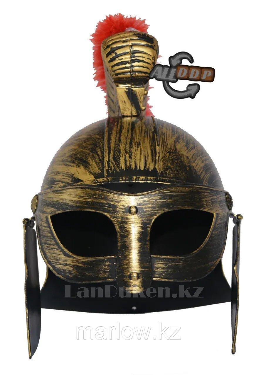 Шлем легионера (спартанский шлем золотой) - фото 1 - id-p111425483