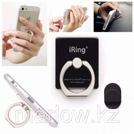 IRing - кольцо держатель для телефона, черный - фото 4 - id-p111419613
