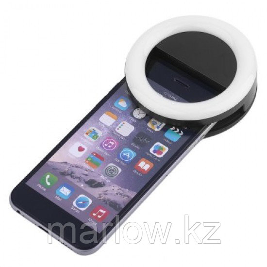 Селфи кольцо - Selfie Ring Light от USB, черное - фото 1 - id-p111419614