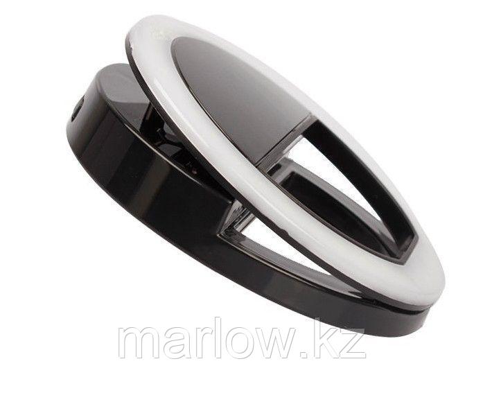 Селфи кольцо - Selfie Ring Light от USB, черное - фото 4 - id-p111419614