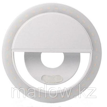 Селфи кольцо - Selfie Ring Light от USB, белое - фото 5 - id-p111419617