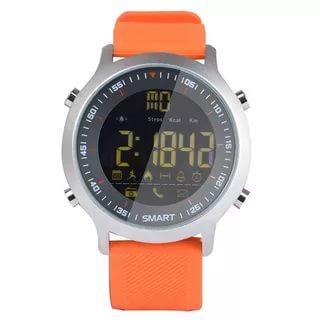 Умные часы xwatch EX18 силикон, оранжевый - фото 1 - id-p111420611