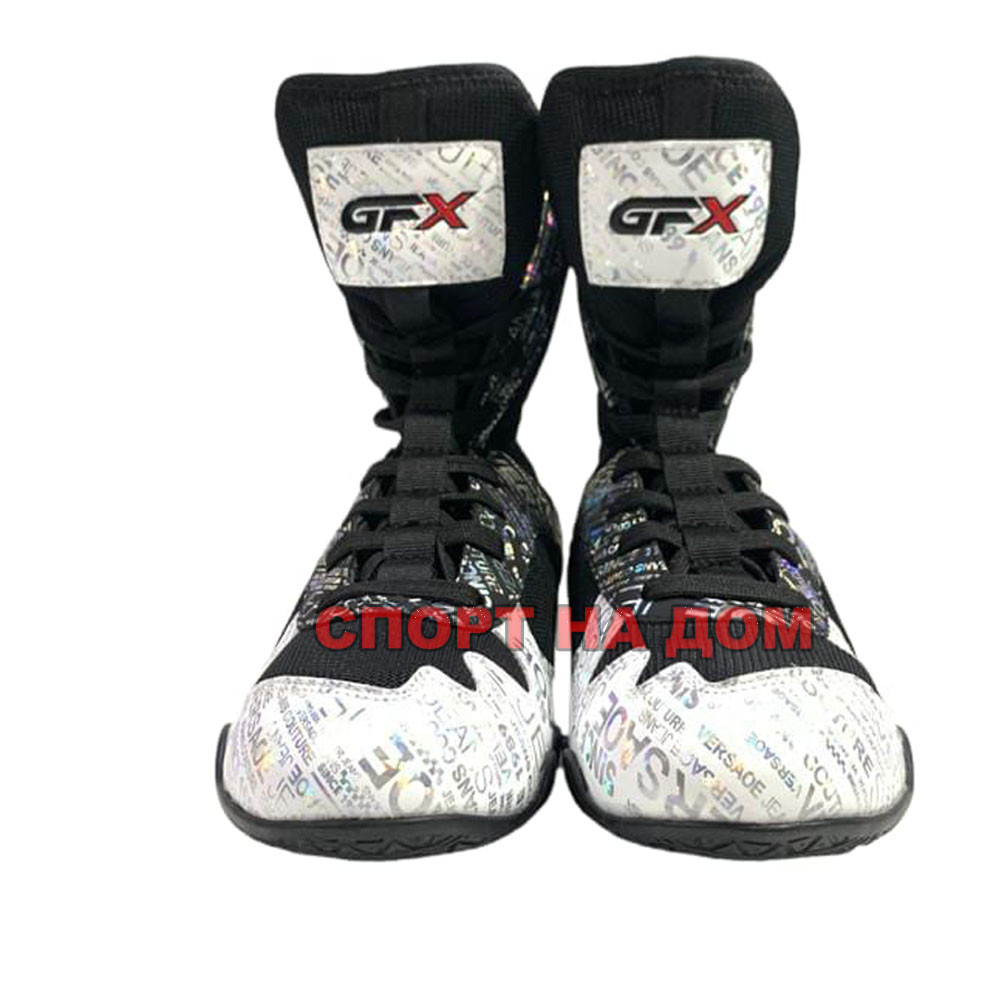 Кроссовки для бокса GFX PRO-X 36 White/Black - фото 2 - id-p111428463