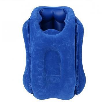 Надувная подушка для путешествий, синий - фото 1 - id-p111421601