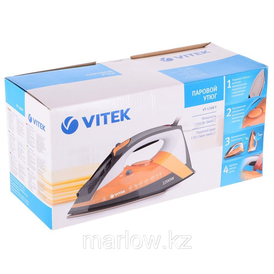 Утюг Vitek VT-1208 Y - фото 6 - id-p111415767