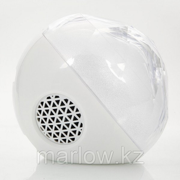 Цветомузыкальная колонка шар Bluetooth и MP3 плеер, цвет серебро - фото 4 - id-p111422597