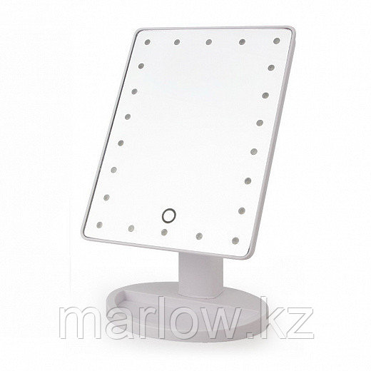 Косметическое зеркало с подсветкой Large Led Mirror (черный) - фото 3 - id-p111419671