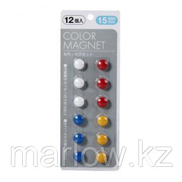Магниты цветные для холодильника,12шт - фото 1 - id-p111416774