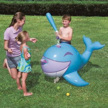 Надувной кит для игры в бейсбол Interactive Whale Ball-Pop - фото 2 - id-p111415822