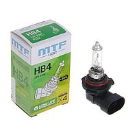 Лампа автомобильная MTF, Standard+30%, HB4 9006, 12 В, 55 Вт, HS12B4