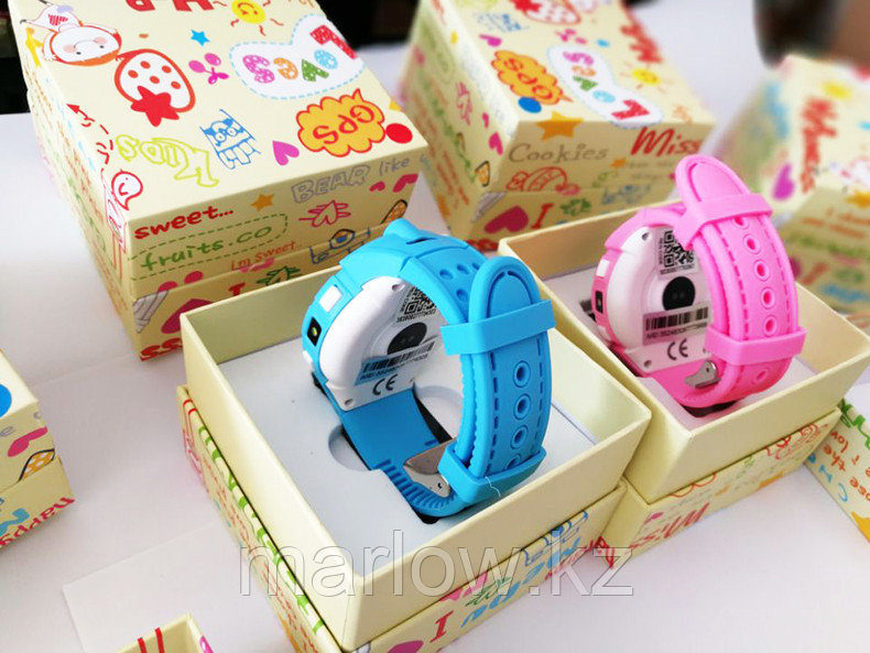 Детские GPS часы Smart Baby Watch Q360 с фонариком, синий - фото 6 - id-p111419726