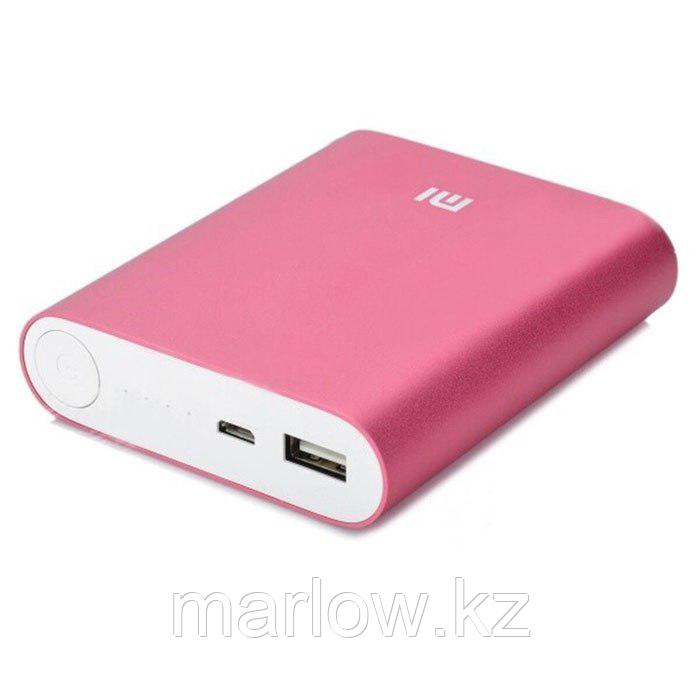 Переносное зарядное устройство Power Bank Xiaomi, 10400 mAh, розовый - фото 2 - id-p111419731
