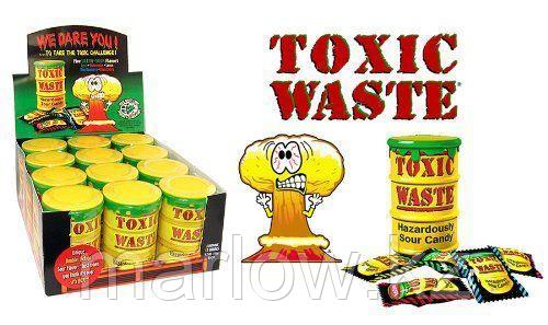 Самые кислые конфеты в мире- Toxic Waste Red, 48 г - фото 8 - id-p111419736