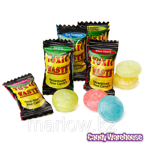 Самые кислые конфеты в мире- Toxic Waste Red, 48 г - фото 10 - id-p111419736