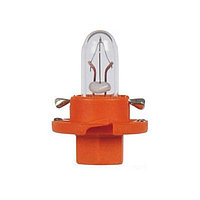 Лампа автомобильная Philips orange, BAX, 12В, 1.1 Вт, (BX8,4d), 12624CP