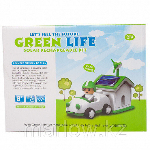 Конструктор на солнечной батарее Green Life (Автомобилист) - фото 5 - id-p111418786