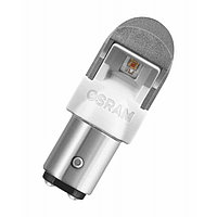 Лампа светодиодная OSRAM 12 В, P21/5 Вт, 2.0/0.4 Вт, Amber LEDriving premium, набор 2 шт