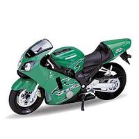 Welly 12167P Велли Модель мотоцикла 1:18 MOTORCYCLE / KAWASAKI 2001 NINJA ZX-12R