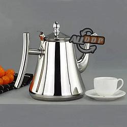 Чайник заварочный с ситом и удобной ручкой для чая и кофе из нержавеющей стали 2,4 л Kashi kettle Xiong Qiang