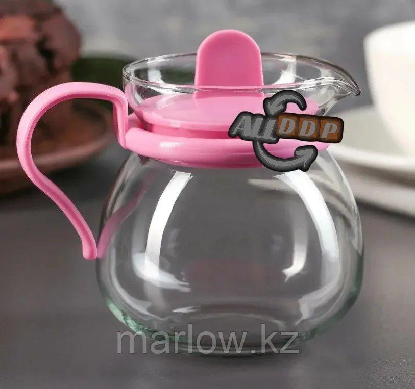 Заварочный чайник Glass tea pot 0.45 л стеклянный в ассротименте - фото 7 - id-p111424680