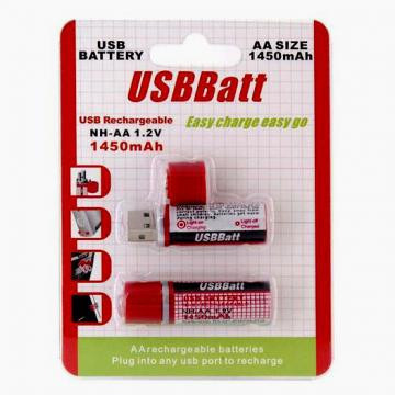 USB аккумуляторная батарейка - фото 2 - id-p111416879