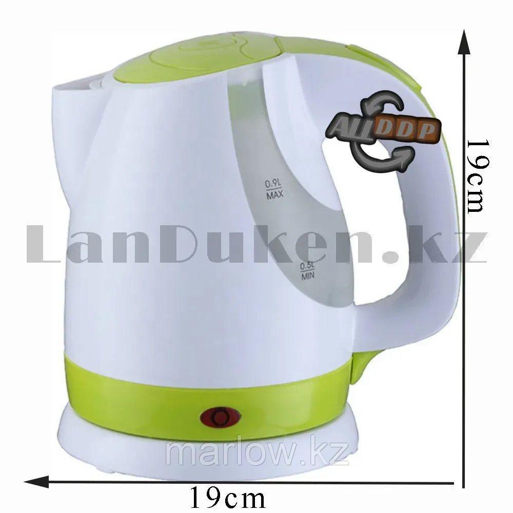 Электрический чайник с функцией авто отключения SDH-203 зеленого цвета - фото 2 - id-p111425668